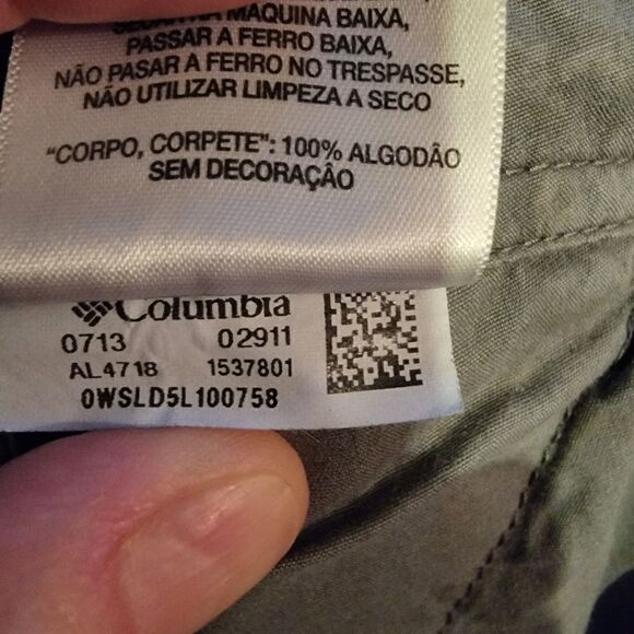 Columbia Obsidian Ridge Shorts sage size 8 - Picture 3 of 7